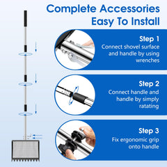 Manche reglable Bsemax poulailler, ajuste pour ergonomie