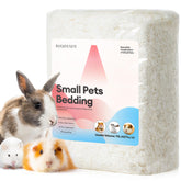 BUCATSTATE Litière Papier Petits Animaux 70L prête à s'étendre pour un habitat spacieux.