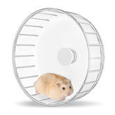 Roue silencieuse BUCATSTATE pour hamster 5,5 pouces, idéale pour sessions nocturnes calmes.