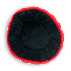 Lit Buckle-Down Disney en rouge, extérieur confortable et facile à nettoyer pour chiens.