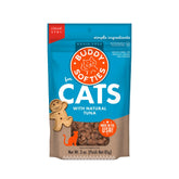 Buddy Biscuits Softies pour chats, thon naturel dans sachet pratique.