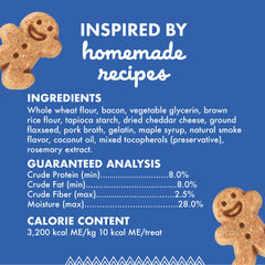 Goût bacon-fromage Buddy Biscuits Softies, délicieusement apprécié par les chiens.