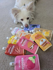 Buddy Budder Barkin Banana, ingrédients naturels sans artifices pour chiens.