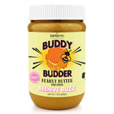 Buddy Budder beurre-arachide bocal — friandise naturelle prête à servir.