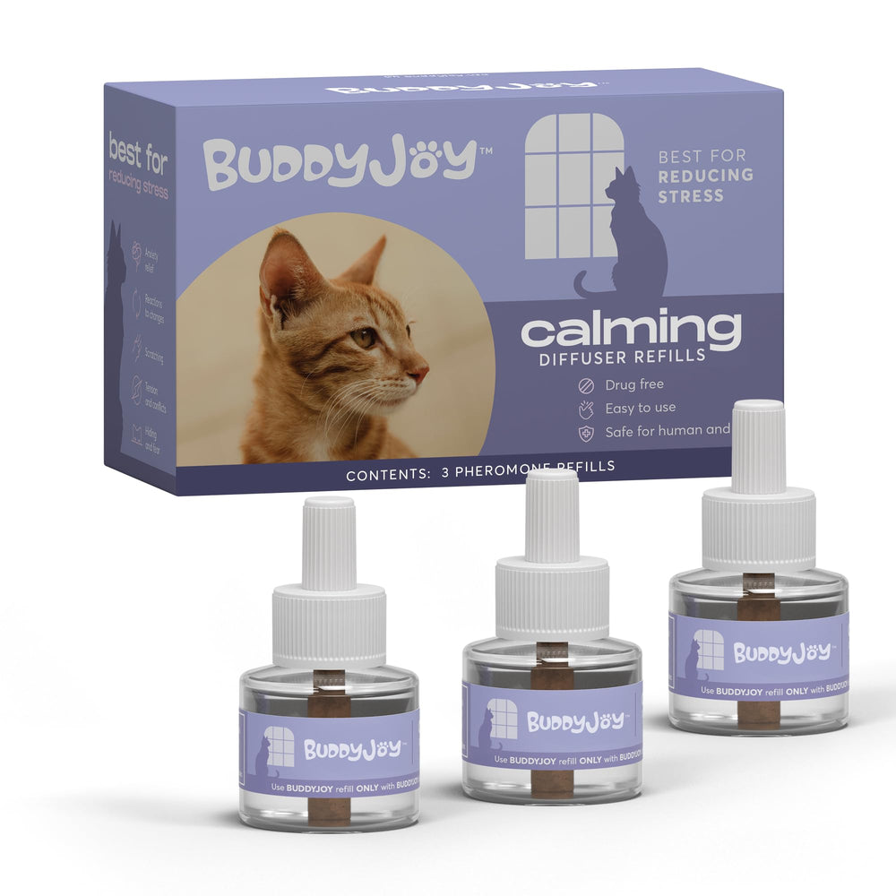 BUDDYJOY recharge-diffuseur-chat-apaisement pour cadre plus serein.