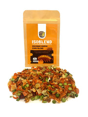 Bugzy Bugs Isoblend : ingrédients pois cassés et carottes, nourrissement équilibré pour isopodes.