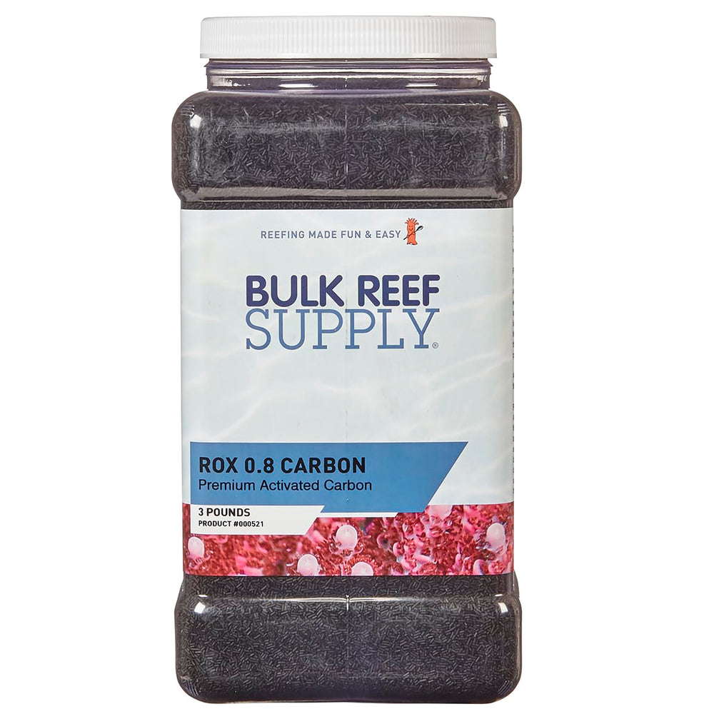 Bulk Reef Supply ROX 0.8, pellets durables pour filtration efficace de l'aquarium.