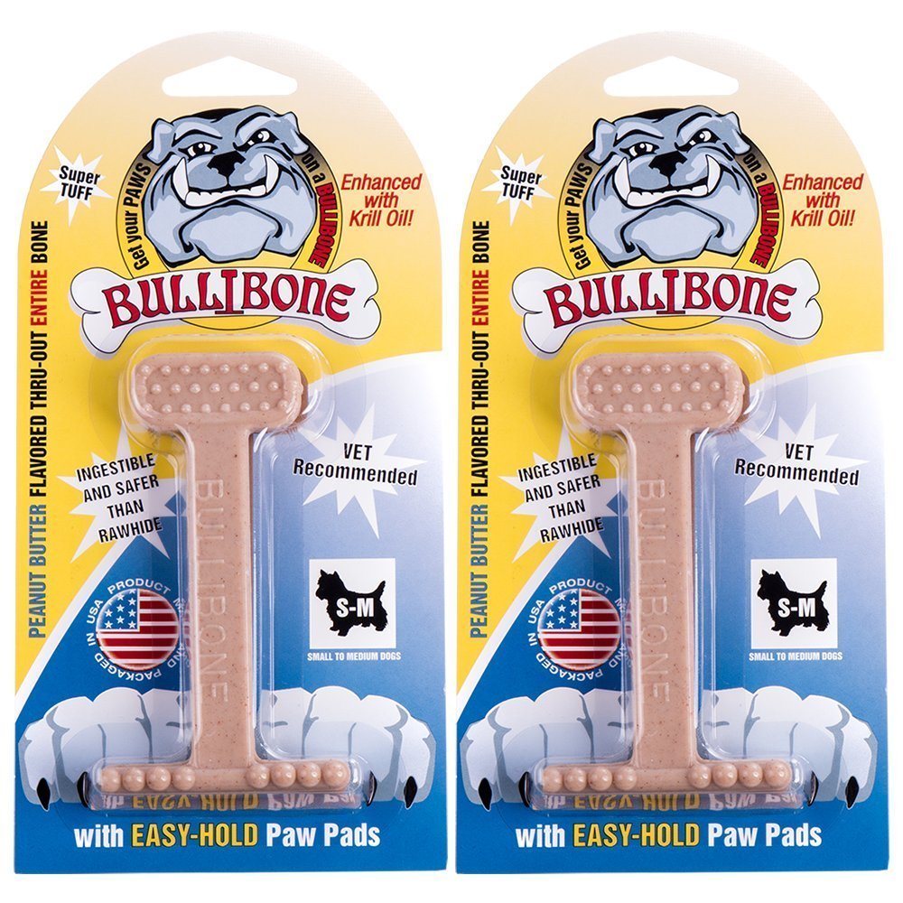 Bullibone os-nylon-dent-gencives-petit-chien: améliore l'hygiène dentaire pendant le jeu.