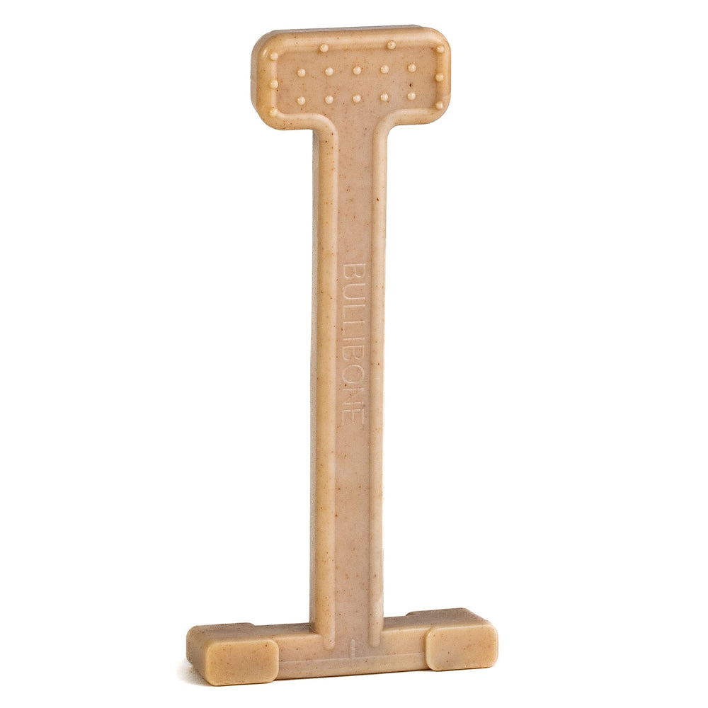 Bullibone os nylon, saveur bacon, durable pour une mastication prolongée.