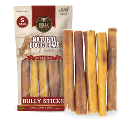 Bully Bunches bâton 6 pouces sans odeur, idéal pour les chiens qui mâchent longtemps.