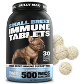 Bully Max – comprimés immunité pour petits chiens, faciles à mâcher et intégrés à la routine.