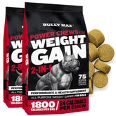 Bully Max Weight Gainer – emballage montrant le duo de paquets pour prise de poids.
