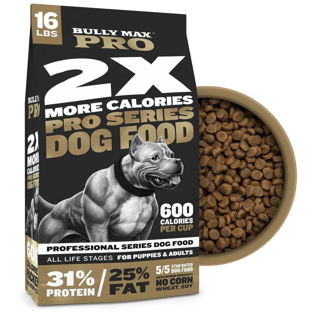 Bully Max Pro 2X emballage pratique pour nutrition canine performante.