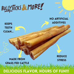 BULLYSTICKS & MORE - os sans peau boeuf collagene, faible en gras