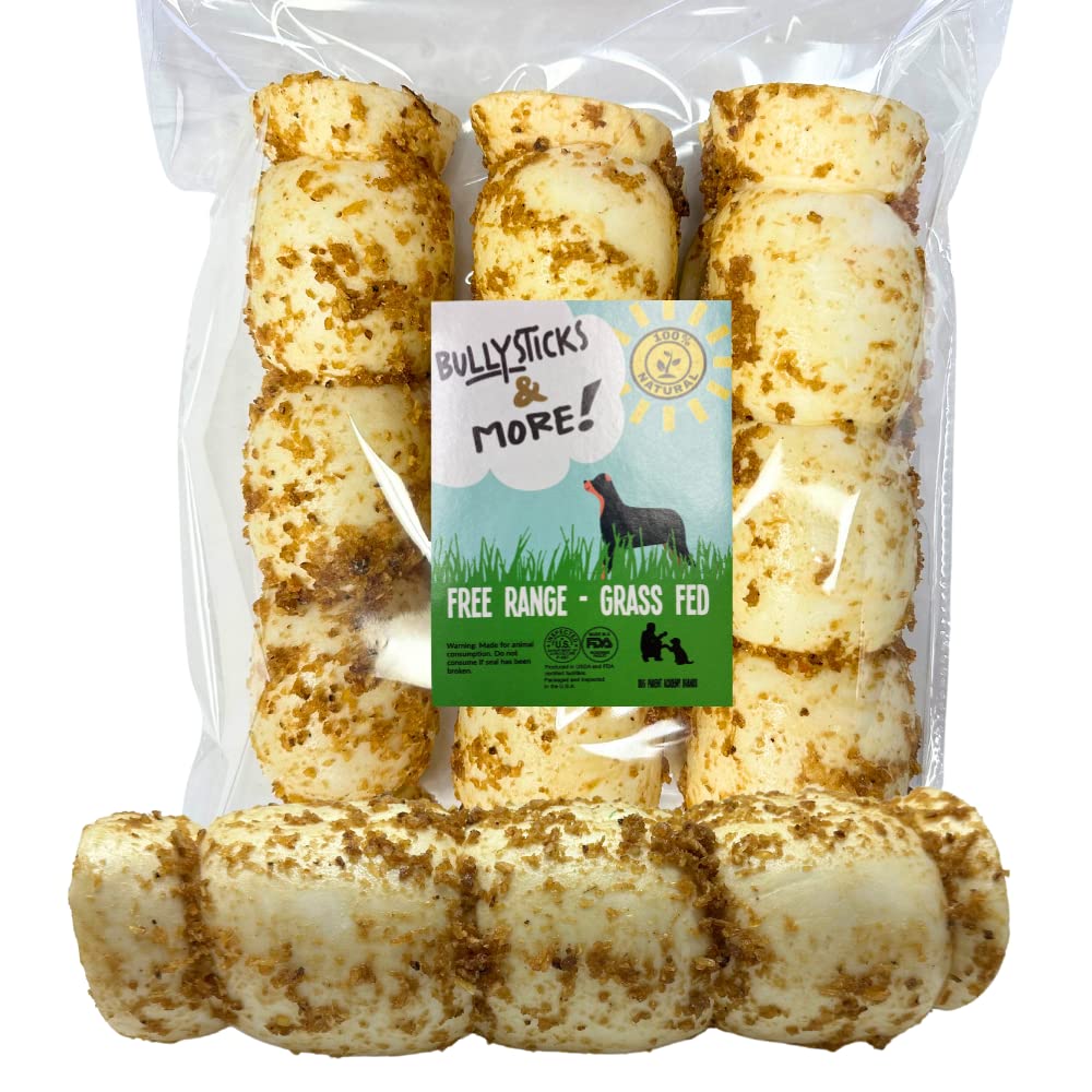 BULLYSTICKS & MORE emballage extérieur, friandise naturelle idéale pour chien actif.