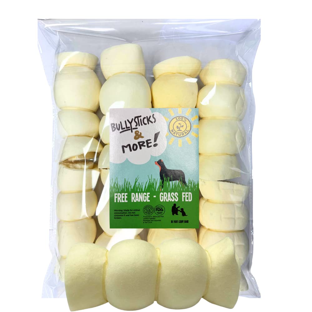 Bullysticks & More rouleaux-boeuf 6pouces: texture naturelle pour mâcher durablement.