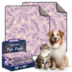 Tapis lavable BUMUBI absorbant pour chiot, 36x41 cm, pratique et durable