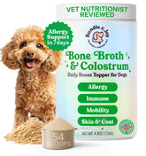 Bundle x Joy bouillon os boeuf pour chien: soutien digestif potentiel et goût apprécié.