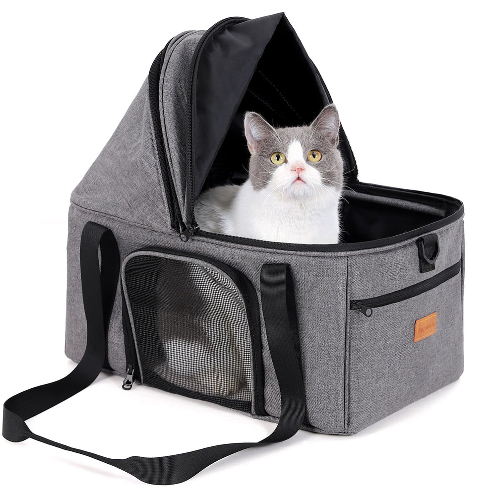 BurgeonNest Carrier Grand Ouvert : accès facilité et confort accru pour les trajets.
