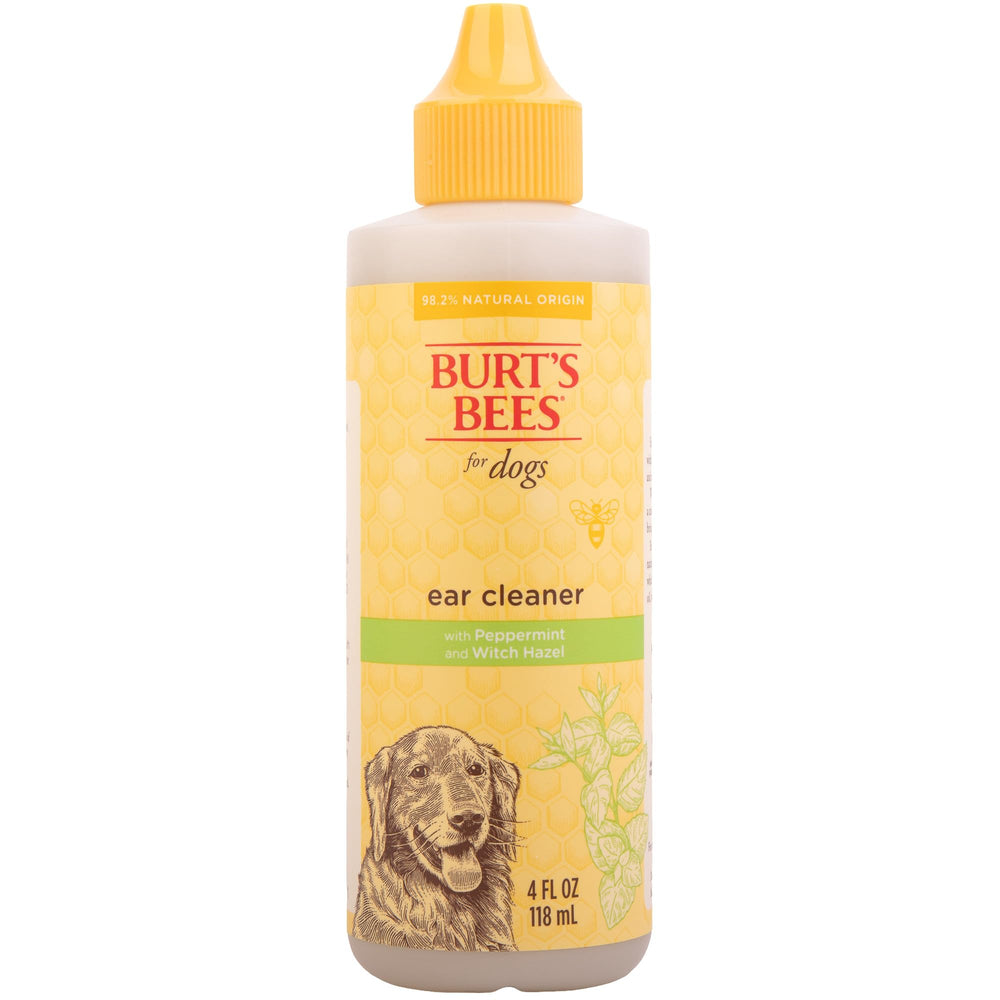 BURT'S BEES FOR PETS nettoyant oreilles chien – bouteille 4 oz pour un nettoyage en douceur