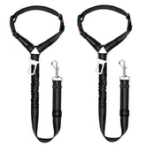 BWOGUE ceinture chien voiture avec elastique bungee pour voyage sûr