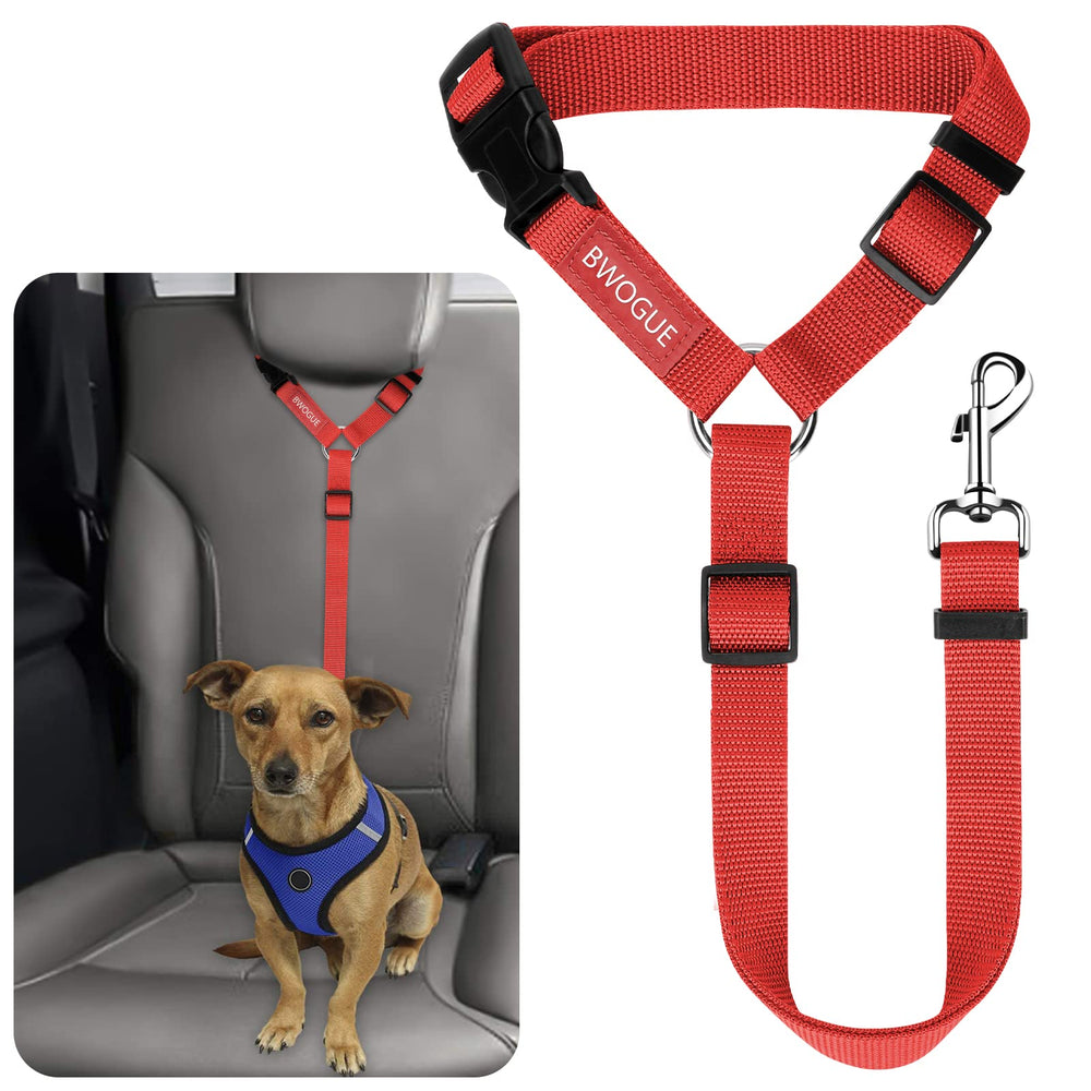 BWOGUE ceinture securite animaux voiture – sécurité renforcée pour chien ou chat pendant le trajet.