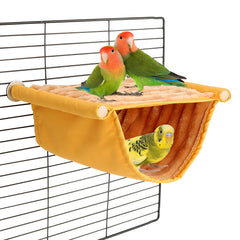 BWOGUE nid chaud hiver jaune: cocon douillet pour repos d oiseaux