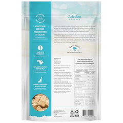 Caledon Farms: texture legere des bouchées foie-boeuf, facile a mâcher.