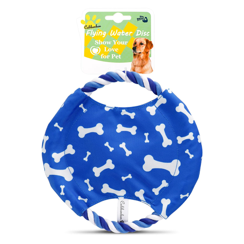 Calibonbon disque frisbee avec toile durable pour jeux en extérieur.