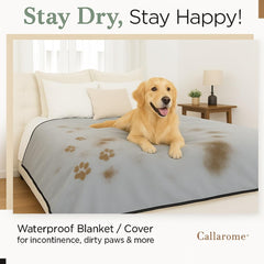 Callarome couverture silencieuse au toucher doux sans bruit