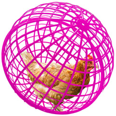 CalorMixs cage sphérique pour animaux 50 cm, protection et liberté lors des sorties