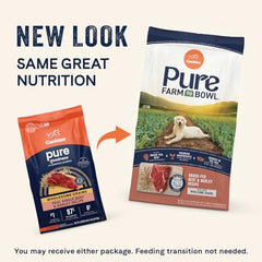 CANIDAE Pure orge régénératif et ferme, croquettes nutritives pour chien adulte.