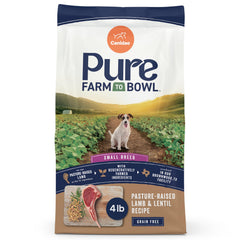 CANIDAE Pure – Agneau élevé au pâturage, source de protéines de qualité pour petites races.