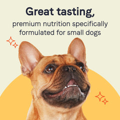 CANIDAE Pure Petite sans céréales, option hypoallergénique pour petits chiens.