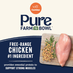 CANIDAE Pure poulet élevé en plein air, source protéique principale