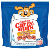 Canine Carry Outs friandises boeuf et fromage, texture moelleuse pour récompenser.