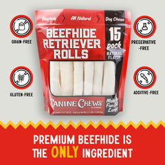 Canine Chews naturel sans conservateurs saveur boeuf