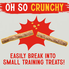 Canine Chews Stick saveur poulet, 5 pouces, récompense parfaite pour chiots.