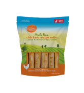Friandise Canine Naturals poulet mini, paquet de 6, parfaite pour petites races.