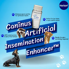 Canīnus améliore la motilité des spermatozoïdes lors de l'insémination artificielle.