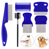 CAPHONT ensemble 6 peignes pour chiens et chats, pratique pour tous types de poils.