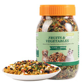 Capuca 12-en-1 mélange légumes fruits – sachet pratique pour compléter les croquettes.