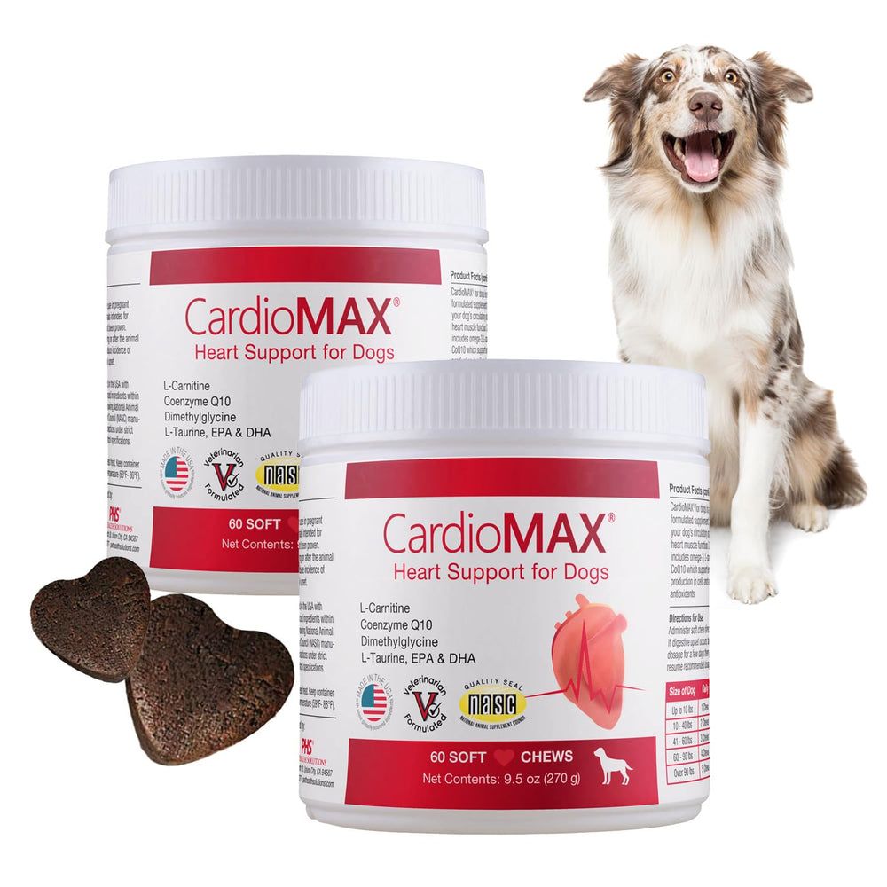 CardioMAX – bouteille de gommes coeur, soutien cardiaque quotidien possible