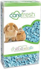 Carefresh sans poussiere 99 bleu naturel, litiere douce pour petits animaux, habitat propre