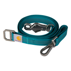 Longe Carhartt en nylon durable pour chien, démontrant sa robustesse pour des promenades quotidiennes.