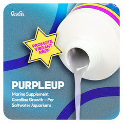 Carib Sea Purple Up assure la stabilite du bac recifal et calcium uniforme.