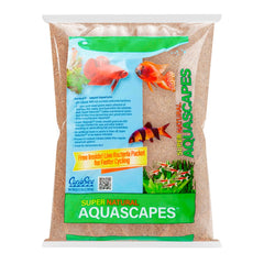 Carib Sea Sunset Gold – sable naturel pour aquarium, idéal pour l'aquascaping.