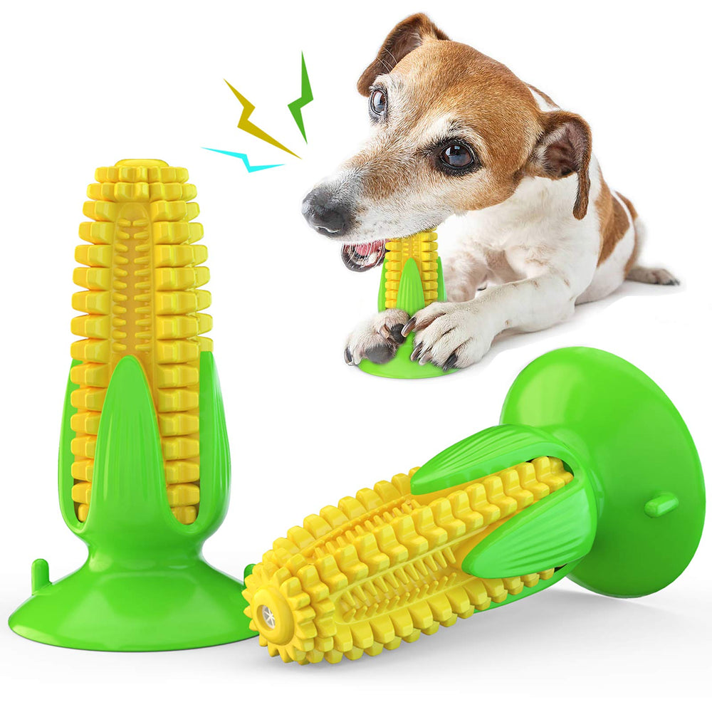 Carllg jouet dentition chiot - bâton de maïs, stimule gencives et occupe l animal