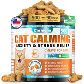 Friandises apaisantes Carmelie pour chat — emballage prêt à offrir, idéal pour débuter une routine calmante