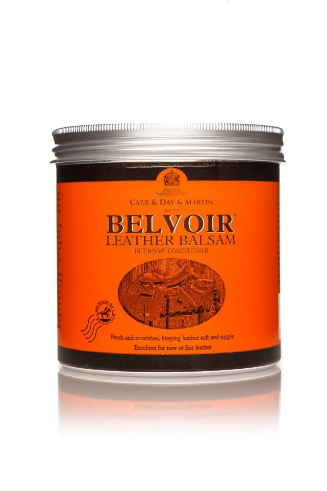 Belvoir Balsam de Carr & Day & Martin, bouteille, nourrir le cuir et raviver la brillance